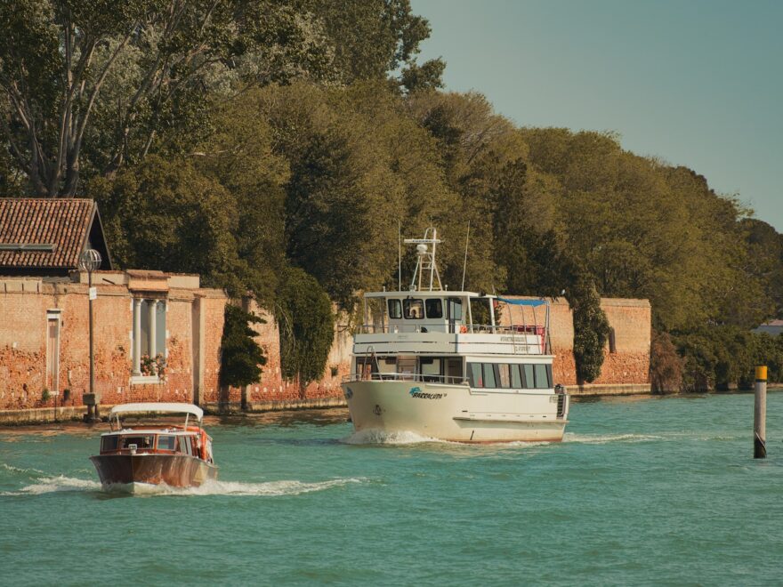 Free stock photo of architecture, boat, bridge