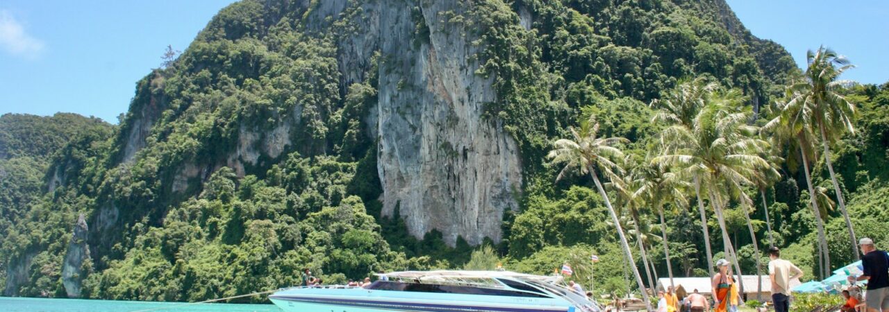 En smuk strand i Thailand